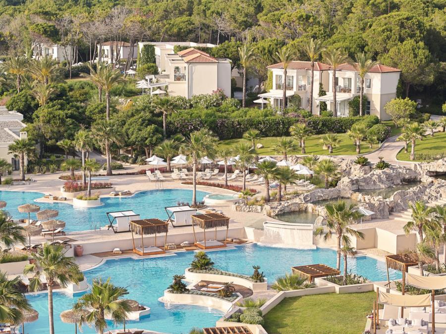 Grecotel Luxme Palms At Riviera Olympia & Aqua Park Loutra Kyllinis Luaran gambar