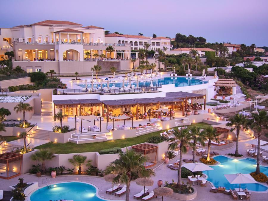 Grecotel Luxme Palms At Riviera Olympia & Aqua Park Loutra Kyllinis Luaran gambar